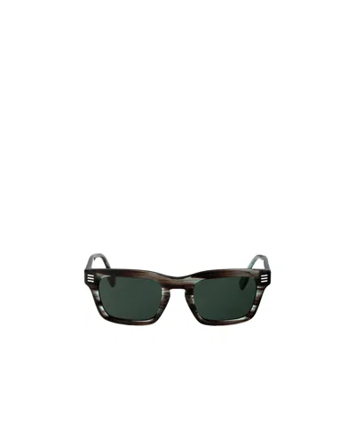 Burberry Logo Sunglasses In Green