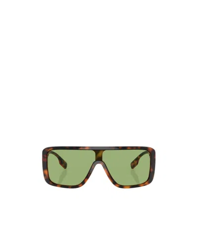 Burberry Logo Sunglasses In Green