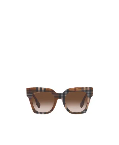 Burberry Logo Sunglasses In Multicolor