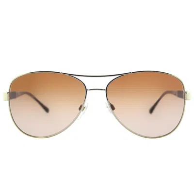 Burberry Logo Sunglasses In Nude