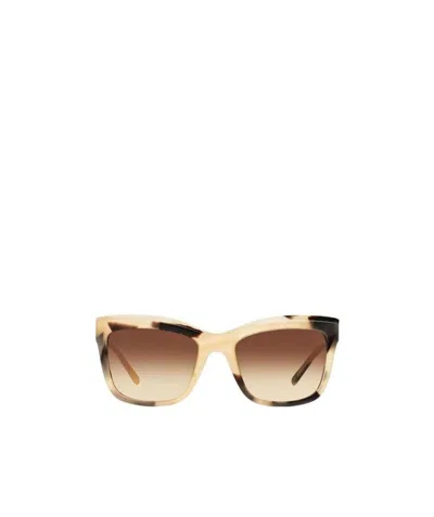 Burberry Logo Sunglasses In Nude
