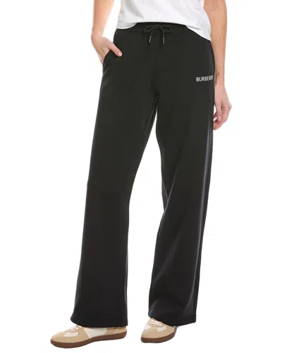 Burberry Logo Sweatpant In Black