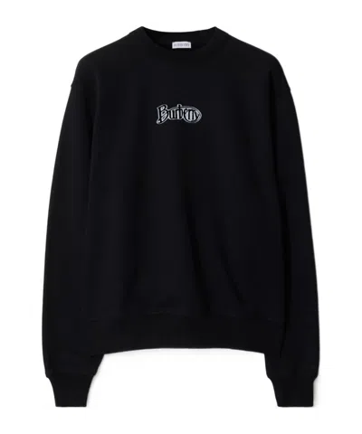 BURBERRY BURBERRY LOGO PRINTED CREWNECK SWEATSHIRT
