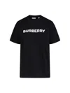 Burberry Black T-shirt With Bold Logo Design