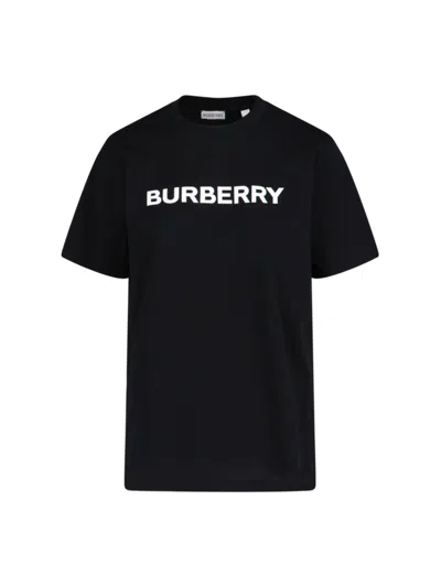 BURBERRY BURBERRY LOGO T-SHIRT – BLACK