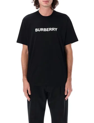 Burberry Logo T-shirt In Black