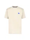 Burberry Ekd-embroidered Cotton T-shirt In Green