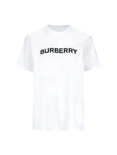 BURBERRY BURBERRY LOGO T-SHIRT – WHITE