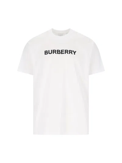 BURBERRY BURBERRY LOGO T-SHIRT – WHITE