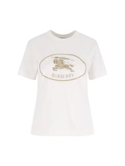 Burberry Logo T-shirt – White