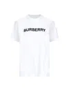Burberry Cotton Logo T-shirt Women In White