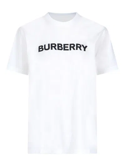 Burberry Logo Tee In White