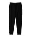 Burberry Wool Blend Jogging Pants In Black