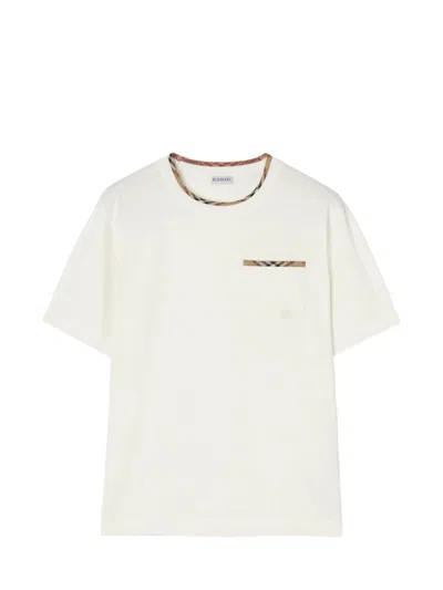 Burberry Logo T-shirt In Multi