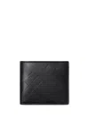 Burberry Embossed Check Slim Bifold Wallet