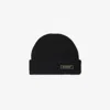 Burberry Logo Wool Beanie In Black