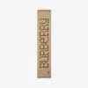 Burberry Logo Wool Scarf In Sand