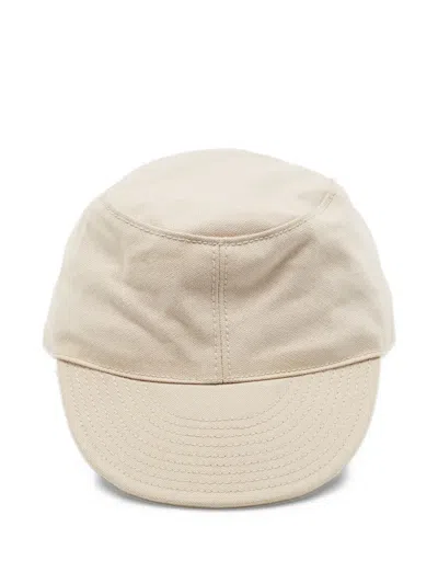 Pre-owned Burberry Logo-patch Baseball Cap In Neutrals