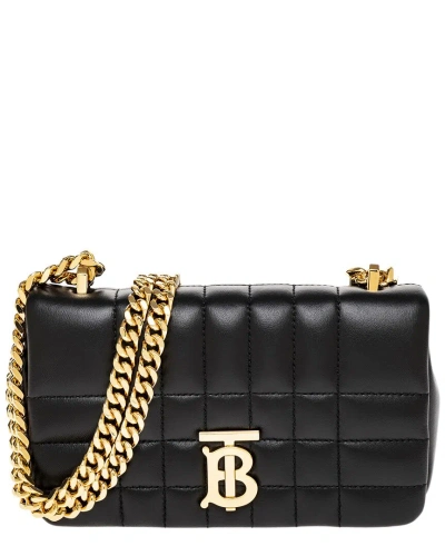 Burberry Lola Mini Leather Shoulder Bag (authentic ) In Black