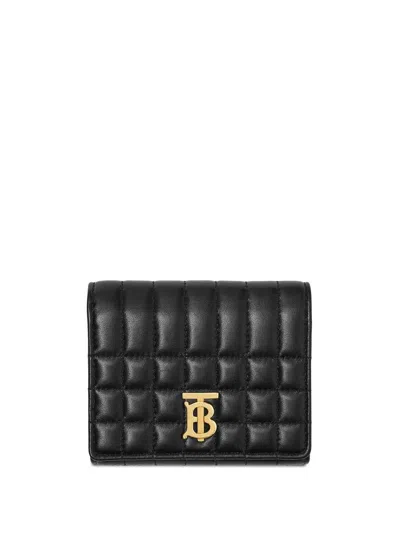 BURBERRY LOLA QUILTED LEATHER WALLET