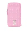 Burberry Lola Quilted Pouch Bag In Pink