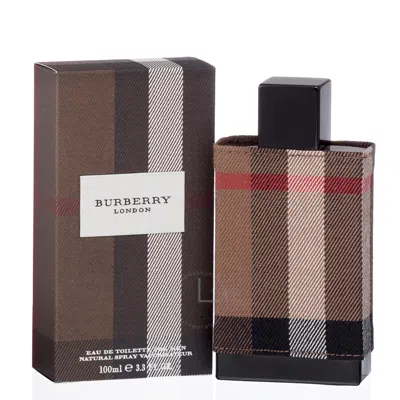 Burberry London By  Eau De Toilette Spray For Men 3.3 oz (m) In Red