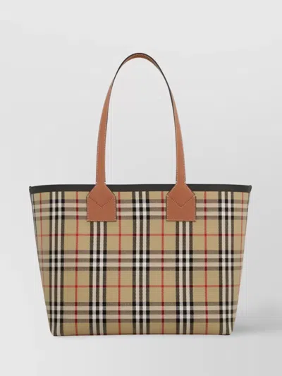 BURBERRY LONDON CHECK TOTE BAG