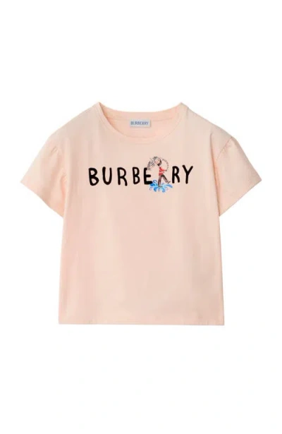 Burberry London Guard Cotton T-shirt In Neutral
