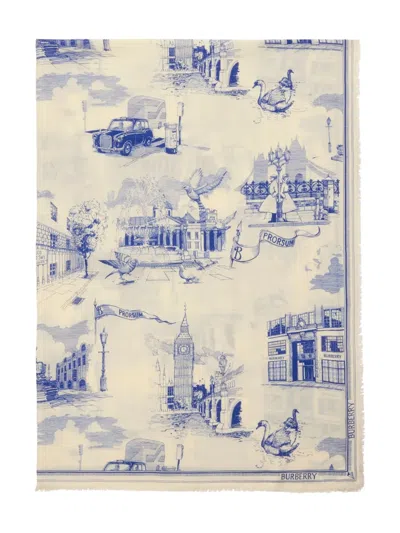 BURBERRY LONDON LANDMARKS SCARF