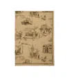 Burberry London Landmarks Wool Silk Scarf