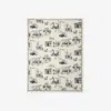 Burberry London Landmarks Wool Silk Scarf In Monochrome
