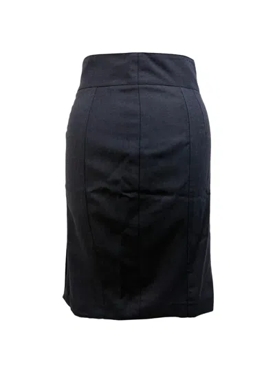 Pre-owned Burberry London Pencil Skirt In Black