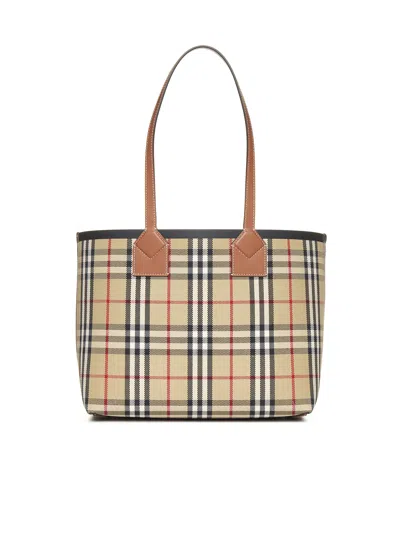 Burberry London Shoulder Bag In Brown