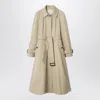 Burberry Ellingham Belted Cotton-gabardine Trench Coat In Multi