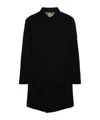 Burberry Camden Water Resistant Cotton Gabardine Car Coat In Black