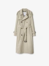 Burberry Long Castleford Trench Coat In Heron