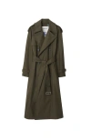 Burberry Castleford Double-breasted Trench Coat In Otter