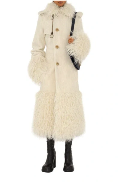 Burberry Long Corduroy Trench Coat