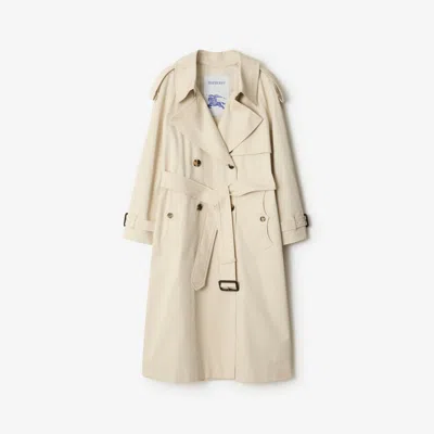 BURBERRY BURBERRY LONG GABARDINE FITZROVIA TRENCH COAT