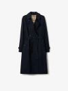 Burberry Long Kens In Coal Blue