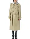 BURBERRY LONG LEATHER TRENCH COAT
