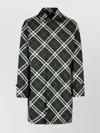 Burberry Check Print Coat