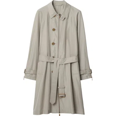 BURBERRY BURBERRY LONG SILK CAR COAT