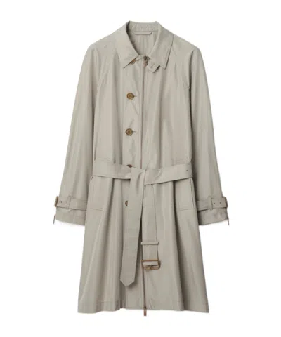 BURBERRY BURBERRY SINGLE-BREASTED BELTED COAT