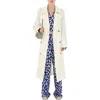 Burberry Long Silk Trench Coat