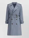 Burberry Silk Long Trench Coat