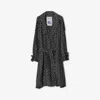 BURBERRY BURBERRY LONG SILK TRENCH COAT
