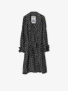 BURBERRY Long Silk Trench Coat