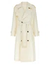 BURBERRY LONG SILK TRENCH COAT