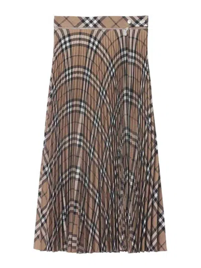 BURBERRY LONG SKIRT